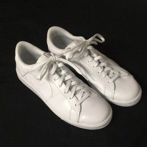 Nike Tennis Classic All White (Size 10 Mens)